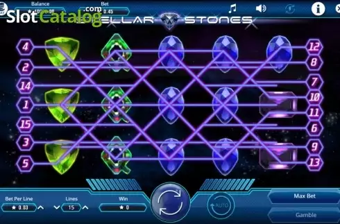 Скрин2. Stellar Stones слот