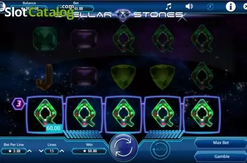 Скрин5. Stellar Stones слот