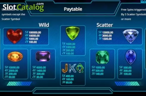 Скрин7. Stellar Stones слот