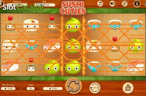 Скрин3. Sushi Cuties слот