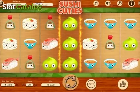 Скрин4. Sushi Cuties слот