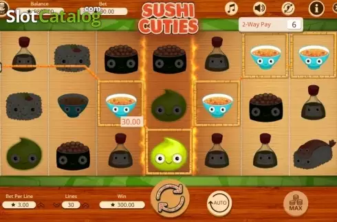 Скрин5. Sushi Cuties слот