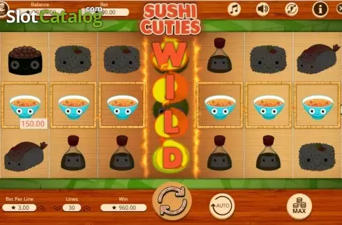 Скрин7. Sushi Cuties слот