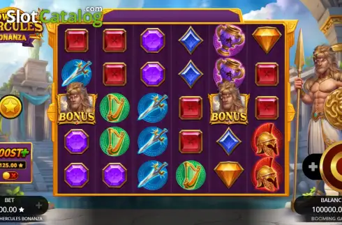 Скрин2. Power of Hercules Bonanza слот