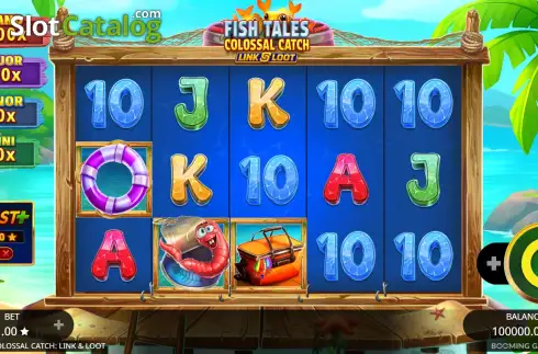 Скрин2. Fish Tales Colossal Catch: Link & Loot слот