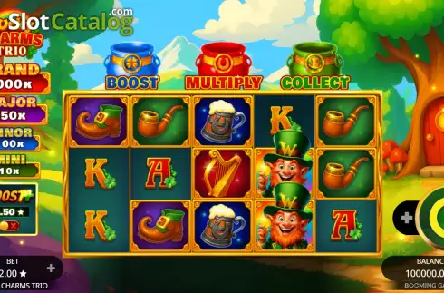 Скрин2. Lucky Charms Trio слот
