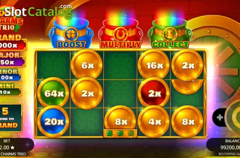 Скрин3. Lucky Charms Trio слот