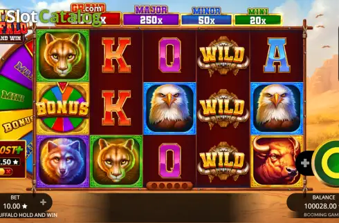 Скрин2. Ultra Buffalo Hold and Win слот