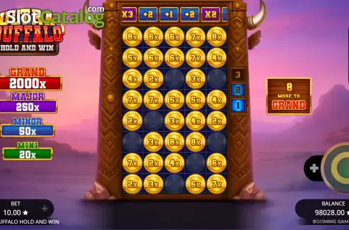 Скрин3. Ultra Buffalo Hold and Win слот