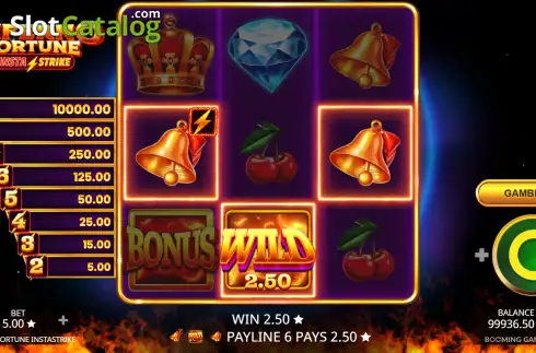 Скрин3. Inferno Fortune InstaStrike слот