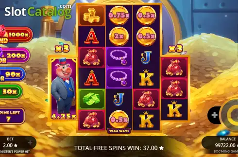 Скрин3. Mr. Oinkster's Power Hit слот