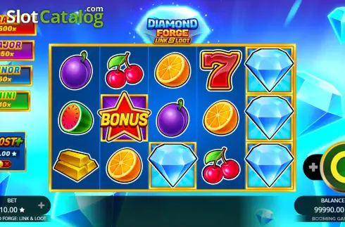 Скрин2. Diamond Forge: Link & Loot слот