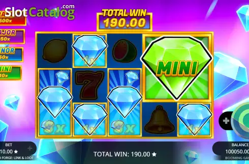 Скрин3. Diamond Forge: Link & Loot слот