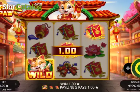 Скрин3. Fortune Paw слот