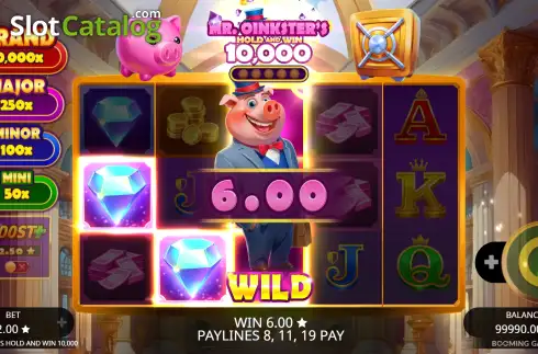 Скрин3. Mr. Oinkster's Hold and Win 10,000 слот