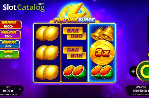 Скрин2. Fortune Surge слот