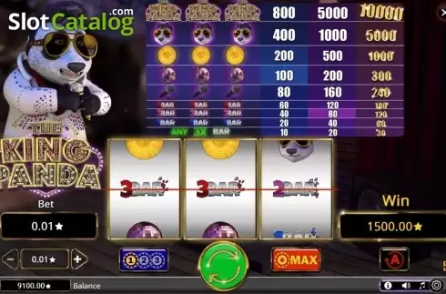 Скрин6. The King Panda слот