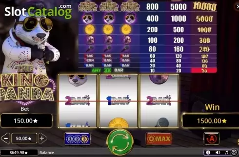 Скрин8. The King Panda слот