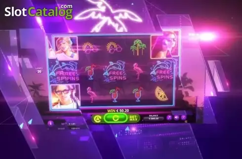 Скрин2. Miami Nights слот