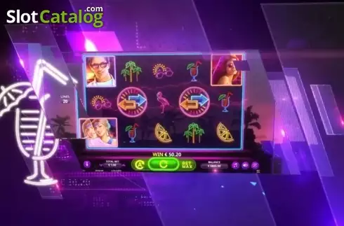 Скрин3. Miami Nights слот