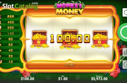 Скрин4. Monkey Money (Boongo) слот