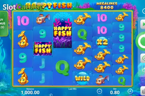 Скрин3. Happy Fish (Booongo) слот