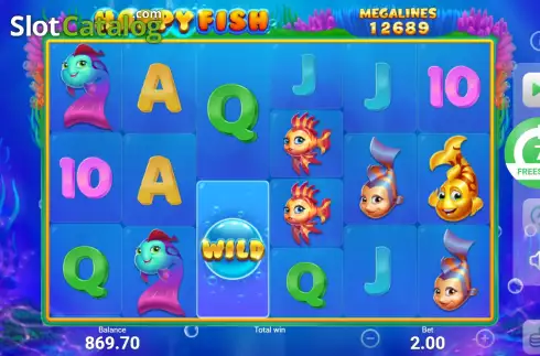 Скрин9. Happy Fish (Booongo) слот