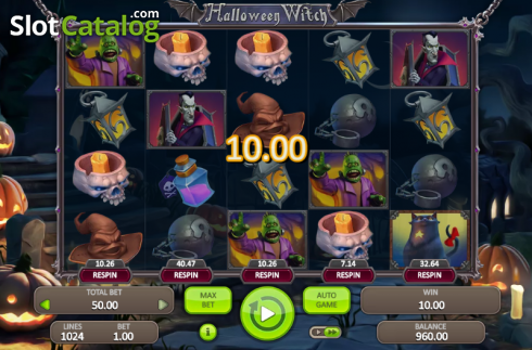 Скрин3. Halloween Witch слот