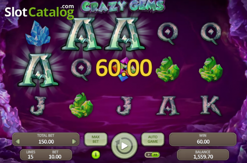 Скрин3. Crazy Gems (Booongo) слот