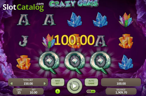 Скрин4. Crazy Gems (Booongo) слот