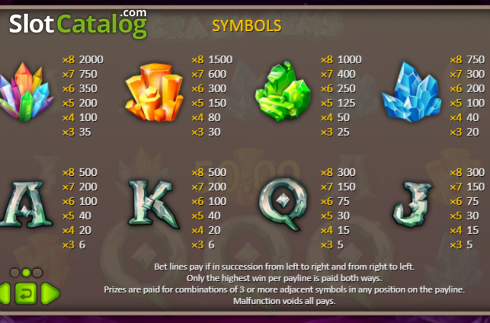 Скрин6. Crazy Gems (Booongo) слот