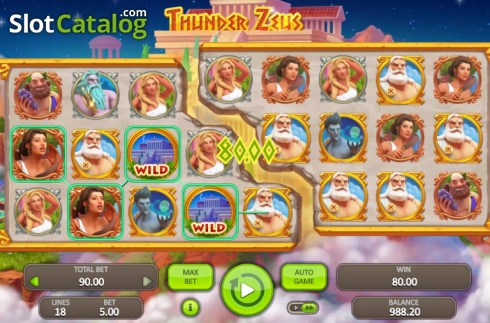 Скрин3. Thunder Zeus слот