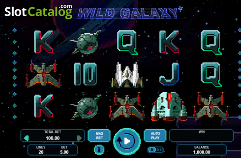 Скрин2. Wild Galaxy слот