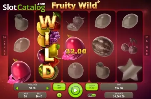 Скрин3. Fruity Wild слот