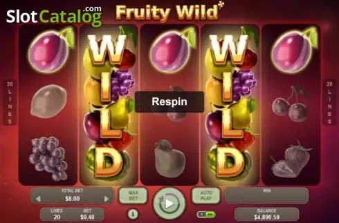 Скрин5. Fruity Wild слот