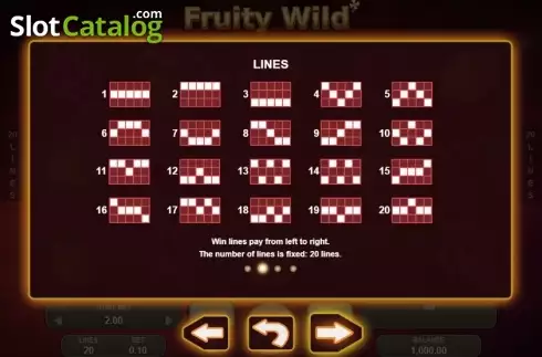 Скрин8. Fruity Wild слот