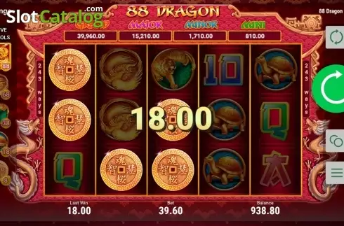 Скрин8. 88 Dragon (Booongo) слот