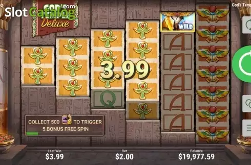 Скрин3. God's Temple Deluxe слот