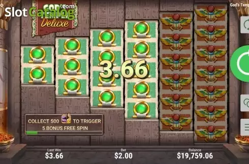 Скрин4. God's Temple Deluxe слот
