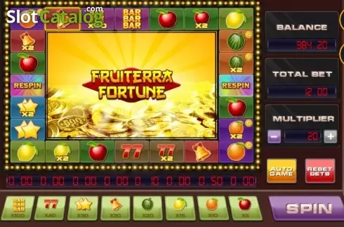 Скрин2. Fruiterra fortune слот