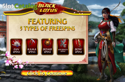 Скрин2. Black Lotus (Bulletproof Games) слот