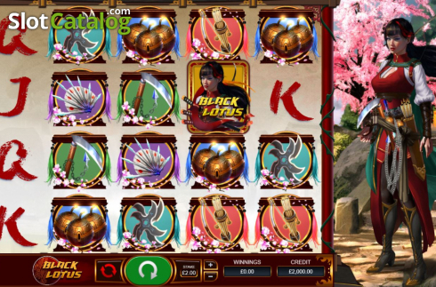 Скрин3. Black Lotus (Bulletproof Games) слот