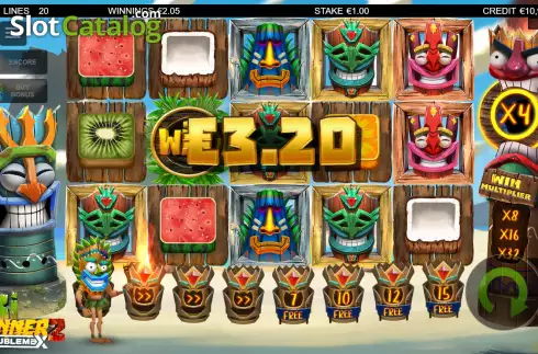 Скрин5. Tiki Runner 2 - Doublemax слот