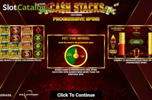 Скрин2. Mega Cash Stack (Bulletproof Games) слот