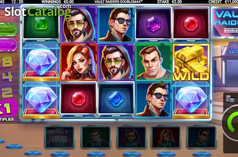 Скрин2. Vault Raiders DoubleMax слот