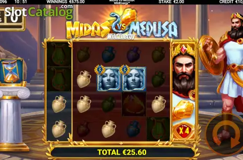 Скрин3. Midas VS Medusa слот