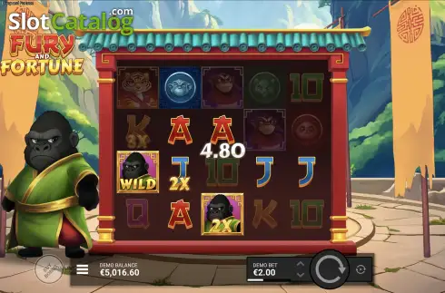 Скрин5. Fury and Fortune слот