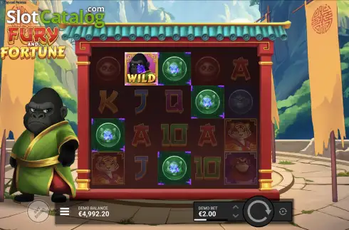 Скрин7. Fury and Fortune слот