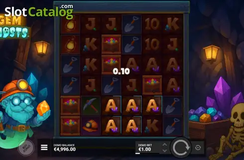 Скрин3. Gem Ghosts слот