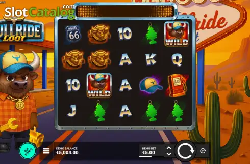 Скрин2. Bullride Loot слот